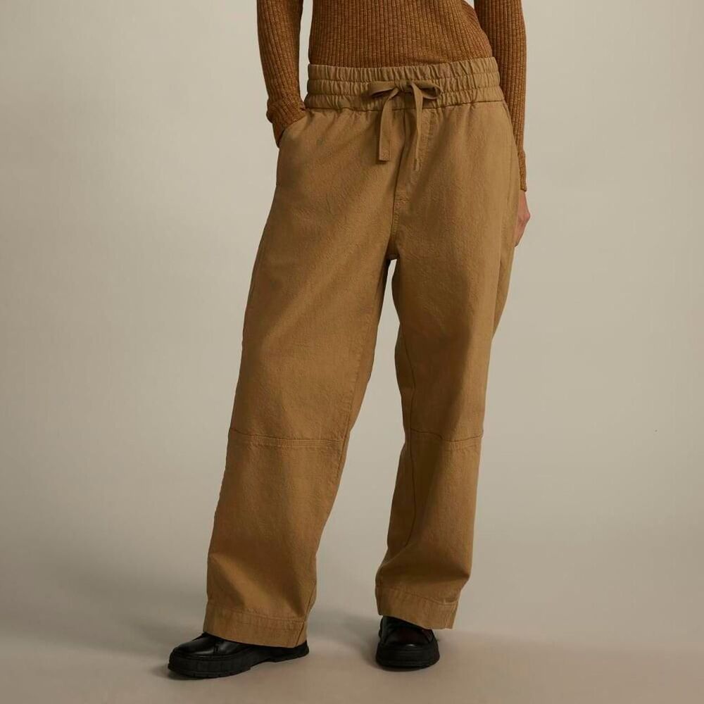 Everlane Women's Tan and Brown Trousers